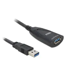 כבל מאריך אקטיבי USB-A 3.0 5Gbps ז/נ DELOCK | 83089 | 4K