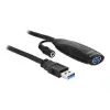 כבל מאריך אקטיבי USB-A 3.0 5Gbps ז/נ DELOCK | 83415 | 4K