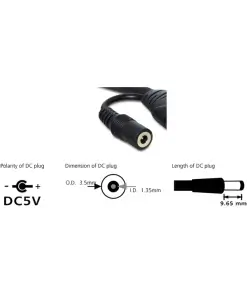 כבל מאריך אקטיבי USB-A 3.0 5Gbps ז/נ DELOCK | 83415 | 4K