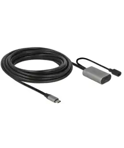 כבל מאריך אקטיבי USB-C 3.1 Gen1 5Gbps ז/נ DELOCK | 85392 | 4K