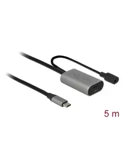 כבל מאריך אקטיבי USB-C 3.1 Gen1 5Gbps ז/נ DELOCK | 85392 | 4K