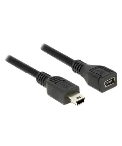 כבל מאריך מיני USB 2.0 ז/נ DELOCK | 82667 | 4K