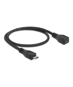 כבל מאריך מיקרו USB 2.0 ז/נ DELOCK | 83248 | 4K