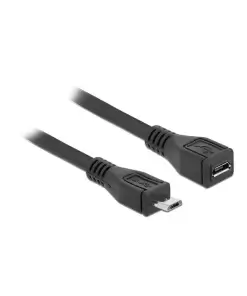 כבל מאריך מיקרו USB 2.0 ז/נ DELOCK | 83248 | 4K