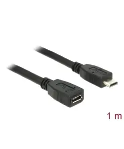 כבל מאריך מיקרו USB 2.0 ז/נ DELOCK | 83248 | 4K