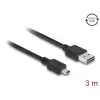כבל מיני EASY-USB 2.0 תקע Mini-B לתקע USB-A דו כיווני ז/ז DELOCK | 83364 | 4K