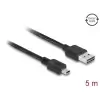 כבל מיני EASY-USB 2.0 תקע Mini-B לתקע USB-A דו כיווני ז/ז DELOCK | 83365 | 4K