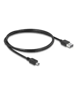 כבל מיני EASY-USB 2.0 תקע Mini-B לתקע USB-A דו כיווני ז/ז DELOCK | 85158 | 4K