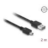 כבל מיני EASY-USB 2.0 תקע Mini-B לתקע USB-A דו כיווני ז/ז DELOCK | 85554 | 4K