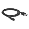 כבל מיקרו EASY-USB 2.0 תקע Micro-B לתקע USB-A דו כיווני ז/ז DELOCK | 83367 | 4K