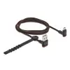 כבל מיקרו EASY-USB 2.0 תקע Micro-B לתקע USB-A עם מחברים דו כיווניים בזווית צד 90° ז/ז DELOCK | 85266 | 4K
