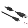 כבל מיקרו USB 2.0 עם פריט תקע Micro-B לתקע USB-A ז/ז DELOCK | 84910 | 4K