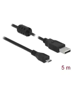 כבל מיקרו USB 2.0 עם פריט תקע Micro-B לתקע USB-A ז/ז DELOCK | 84910 | 4K