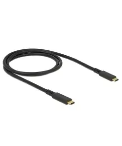 כבל קואקסיאלי USB-C 3.1 Gen2 10Gbps תומך PD 3A ז/ז DELOCK | 85207 | 4K