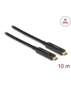 כבל תצוגה USB-C HDR אקטיבי על סיב אופטי תומך 60 הרץ ז/ז DELOCK | 84103 | 40K