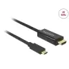 כבל תצוגה USB-C לחיבור מסך HDMI ז/ז תומך 60 הרץ ז/ז DELOCK | 85291 | 4K