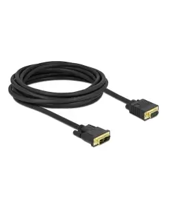 כבל תצוגה תקע VGA לתקע DVI 12+5 ז/נ DELOCK | 86751 | 4K | 60hertz