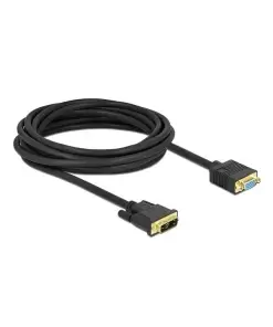 כבל תצוגה תקע VGA לתקע DVI 12+5 ז/נ DELOCK | 86755 | 4K | 60hertz