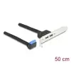 לוחית קצה USB-A 5Gbps נ/נ DELOCK | 83015 | 4K
