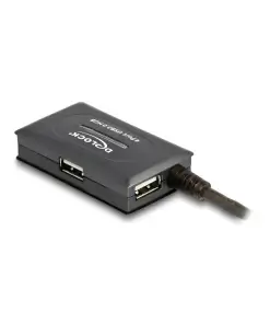 מפצל USB 2.0 אקטיבי עם 4 יציאות ז/נ DELOCK | 82748 | 4K