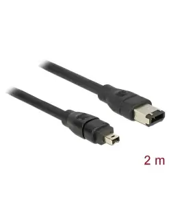 כבל FireWire 4/6 ז/ז DELOCK | 82577 | 4K