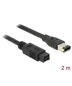 כבל FireWire 6/9 ז/ז DELOCK | 82597 | 4K