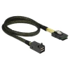 כבל Mini SAS HD SFF-8643 ל- Mini SAS SFF-8087 ז/ז DELOCK | 83389 | 4K