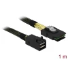כבל Mini SAS HD SFF-8643 ל- Mini SAS SFF-8087 ז/ז DELOCK | 83389 | 4K