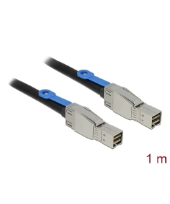 כבל Mini SAS HD SFF-8644 ז/ז DELOCK | 83394 | 4K