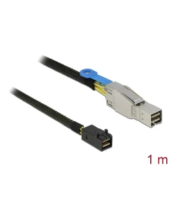 כבל Mini SAS HD SFF-8644 ל- Mini SAS HD SFF-8643 ז/ז DELOCK | 83618 | 4K