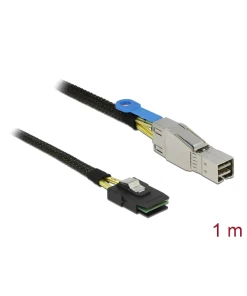 כבל Mini SAS HD SFF-8644 ל- Mini SAS SFF-8087 ז/ז DELOCK | 83616 | 4K