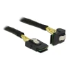 כבל Mini SAS SFF-8087 צד אחד בזווית 90° ז/ז DELOCK | 83642 | 4K
