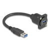 כבל USB 5Gbps להתקנה בפאנל מסדרה D נ/נ DELOCK | 87967