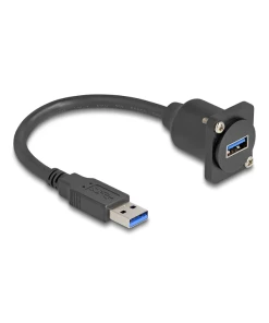 כבל USB 5Gbps להתקנה בפאנל מסדרה D נ/נ DELOCK | 87967