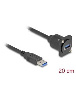 כבל USB 5Gbps להתקנה בפאנל מסדרה D נ/נ DELOCK | 87967