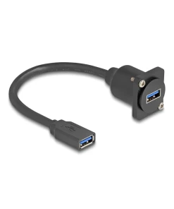 כבל USB 5Gbps להתקנה בפאנל מסדרה D נ/נ DELOCK | 87983
