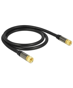 כבל אנטנה F Plug RG-6/U ז/ז DELOCK | 88918 | 4K