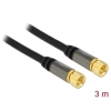 כבל אנטנה F Plug RG-6/U ז/ז DELOCK | 88920 | 4K