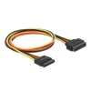 כבל מאריך חשמל SATA 15 pin ז/נ DELOCK | 60131 | 4K