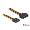 כבל מאריך חשמל SATA 15 pin ז/נ DELOCK | 60132 | 4K