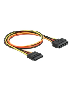 כבל מאריך חשמל SATA 15 pin ז/נ DELOCK | 60133 | 4K