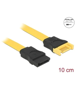 כבל מאריך נתונים SATA 6 Gb/s 7 pin ז/נ צבע צהוב ז/נ DELOCK | 83948 | 4K