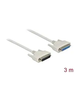 כבל מאריך סריאלי Serial D-Sub 25 ז/נ DELOCK | 83209 | 4K