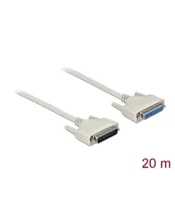 כבל מאריך סריאלי Serial D-Sub 25 ז/נ DELOCK | 83682 | 4K