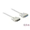 כבל מאריך סריאלי Serial D-Sub 25 ז/נ DELOCK | 86907 | 4K