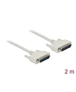 כבל קישור סריאלי Serial D-Sub 25 ז/ז DELOCK | 84231 | 4K