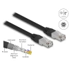 כבל רשת חיצוני מסוכך RJ45 Cat.6A SFTP PE Outdoor זז DELOCK 80128