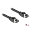 כבל רשת מסוכך RJ45 Cat.8.1 S/FTP GHMT Certified תומך 40Gbps ז/ז DELOCK | 80234