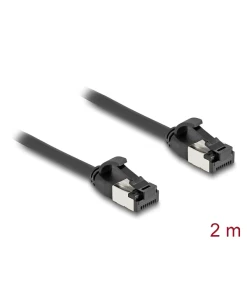 כבל רשת מסוכך גמיש RJ45 Cat.8.1 UFTP Flexible 40Gbps זז DELOCK 80184
