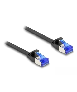 כבל רשת שטוח מסוכך RJ45 Cat.6A U/FTP ז/ז DELOCK | 80172